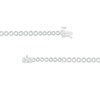 Thumbnail Image 3 of 7 CT. T.W. Multi-Diamond Graduated Necklace in 10K White Gold