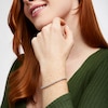 Thumbnail Image 2 of 3 CT. T.W. Diamond Tennis Bracelet in 14K White Gold – 7.25"