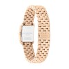 Thumbnail Image 3 of Ladies' Calvin Klein Rose-Tone IP Watch with Rectangular Dial (Model: 25000003)
