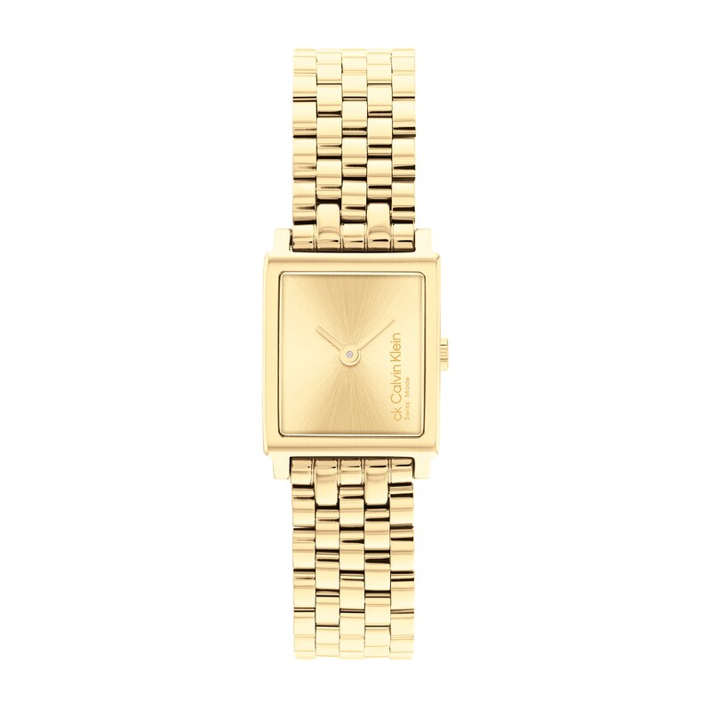calvin klein rectangular watch