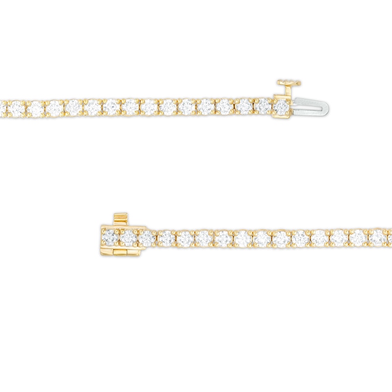 Main Image 3 of 5 CT. T.W. Diamond Tennis Bracelet in 14K Gold - 7.25"