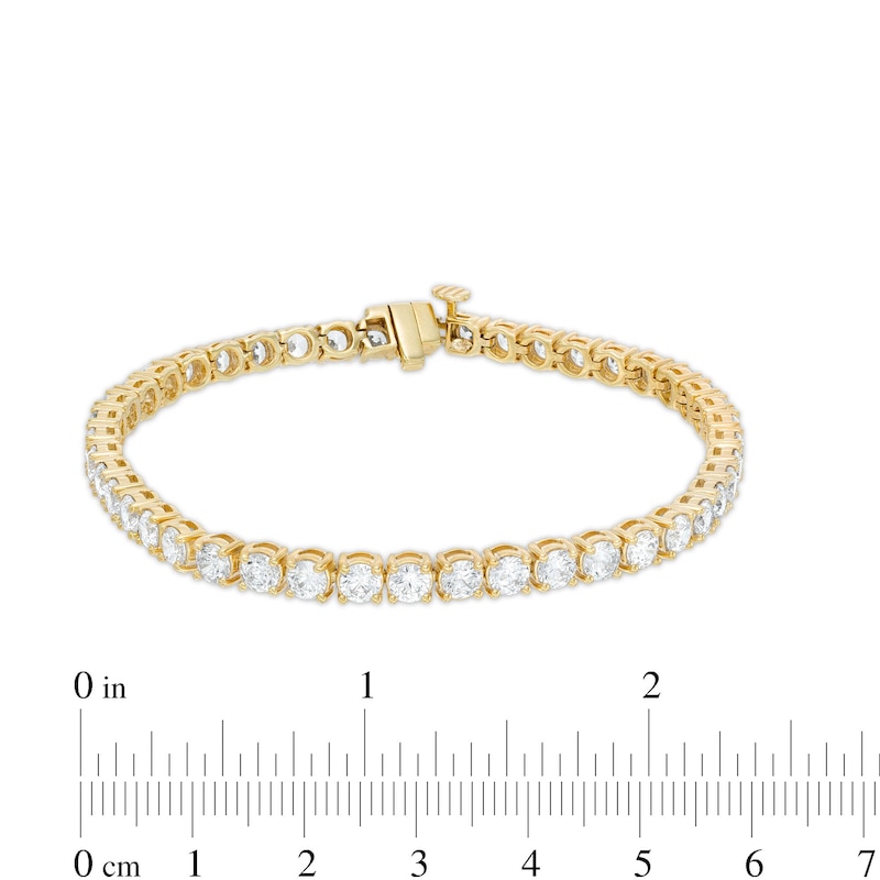 9 CT. T.W. Diamond Tennis Bracelet in 14K Gold - 7.25"