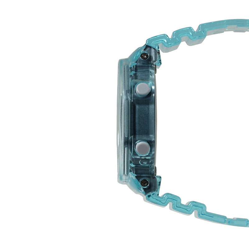 Main Image 2 of Ladies' Casio G-Shock Classic Clear Blue Resin Strap Watch (Model: GMAS2100SK2A)
