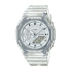 Thumbnail Image 1 of Ladies' Casio G-Shock Classic Clear Resin Strap Watch (Mode: GMAS2100SK7A)