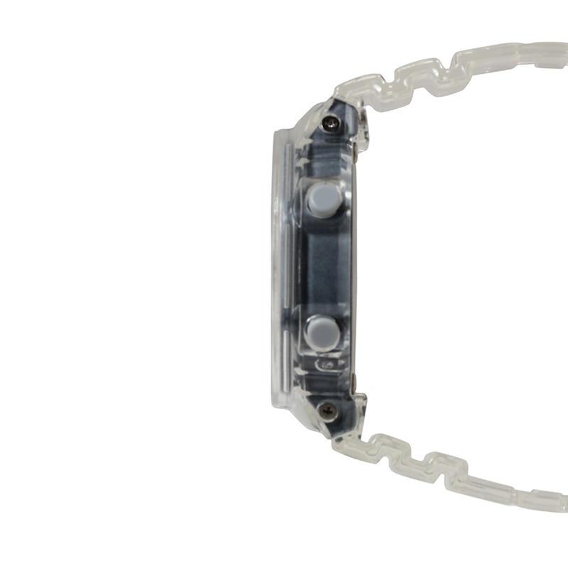 Main Image 2 of Ladies' Casio G-Shock Classic Clear Resin Strap Watch (Mode: GMAS2100SK7A)