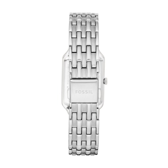 Ladies' Fossil Raquel Watch with Rectangular White Dial (Model: Es5221)