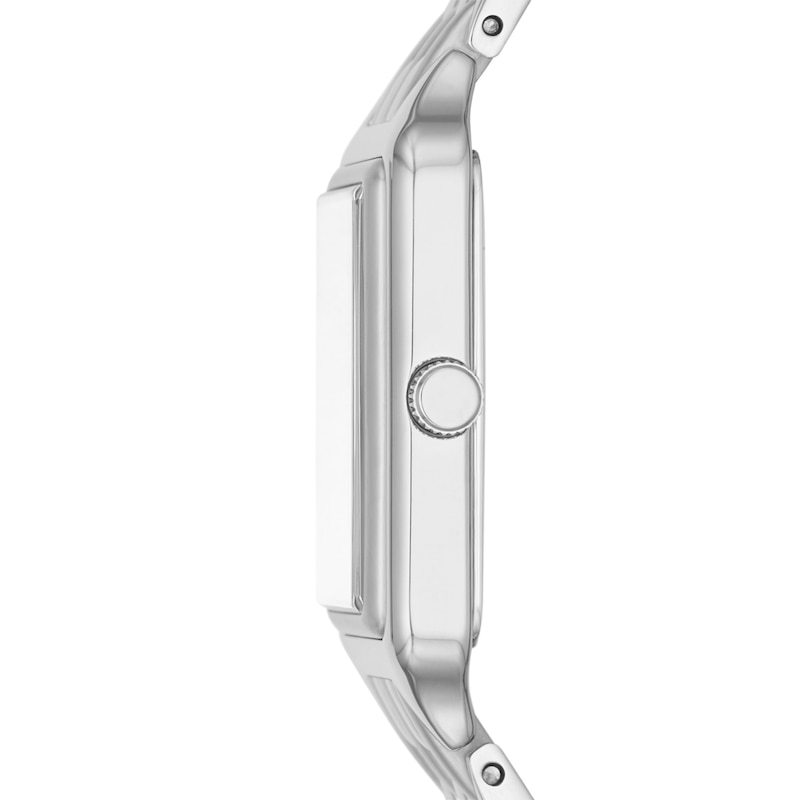 Ladies' Fossil Raquel Watch with Rectangular White Dial (Model: ES5221)