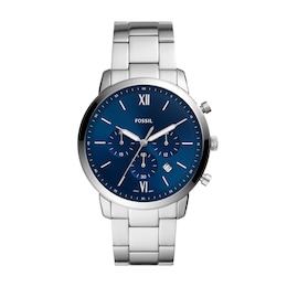 Men's Fossil Neutra Chrono Chronograph Watch with Blue Dial (Model:&nbsp;FS5792)