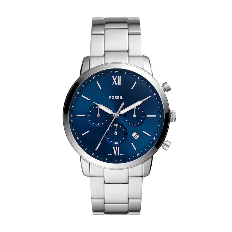 Main Image 1 of Men's Fossil Neutra Chrono Chronograph Watch with Blue Dial (Model: FS5792)