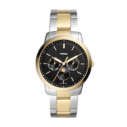 Men's Movado Series 800® Chronograph Two-Tone PVD Watch with Black Dial  (Model: 2600146) | Zales