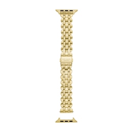 Ladies' Kate Spade Apple Straps Gold-Tone IP Interchangeable Scallop Link Band Attachment (Model: KSS0143)