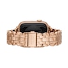 Thumbnail Image 3 of Ladies' Kate Spade Apple Straps Rose-Tone IP Interchangeable Scallop Link Band Attachment (Model: KSS0121)