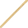 Thumbnail Image 0 of 5.5mm Curb Chain Bracelet in Hollow 10K Gold - 8.5"