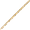 Thumbnail Image 1 of 3.0mm Curb Chain Anklet in Hollow 10K Gold - 10"