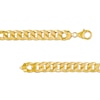 Thumbnail Image 2 of Men's Cuban Curb Chain ID Bracelet in 10K Gold – 8.5"
