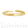 Thumbnail Image 3 of Men's Cuban Curb Chain ID Bracelet in 10K Gold – 8.5"