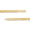 Thumbnail Image 3 of 6.3mm Curb Chain Necklace in Solid 10K Gold - 18"