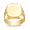 Thumbnail Image 1 of Men's Polished Signet Ring in 10K Gold