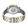 Thumbnail Image 3 of JBW Laurel 1/10 CT. T.W. Diamond and Crystal Accent Two-Tone Chronograph Watch with Silver-Tone Dial (Model: J6330F)
