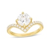 Thumbnail Image 1 of You're the One™ 1-3/4 CT. T.W. Certified Lab-Grown Diamond Chevron Engagement Ring in 14K Gold (F/SI2)