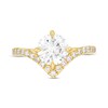 Thumbnail Image 4 of You're the One™ 1-3/4 CT. T.W. Certified Lab-Created Diamond Chevron Engagement Ring in 14K Gold (F/SI2)