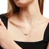 Thumbnail Image 1 of You're the One™ 1-1/5 CT. T.W. Certified Lab-Created Diamond Chevron Necklace in 14K Gold (F/SI2) – 18.5"