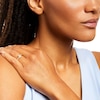 Thumbnail Image 2 of You're the One™ 3/8 CT. T.W. Certified Lab-Grown Diamond Chevron Engagement Ring in 14K Gold (F/SI2)
