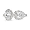 Thumbnail Image 3 of Kleinfeld® x Zales 2-3/8 CT. T.W. Certified Oval and Pear-Shaped Lab-Created Diamond Engagement Ring in Platinum (F/VS2)