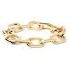 Thumbnail Image 1 of PDPAOLA™ at Zales 14.5mm Paper Clip Link Chain Bracelet in Brass with 18K Gold Plate – 8.27"