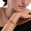 Thumbnail Image 2 of PDPAOLA™ at Zales 14.5mm Paper Clip Link Chain Bracelet in Brass with 18K Gold Plate – 8.27"