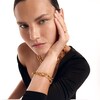 Thumbnail Image 7 of PDPAOLA™ at Zales 14.5mm Paper Clip Link Chain Bracelet in Brass with 18K Gold Plate – 8.27"