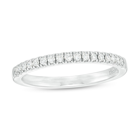 KleinfeldÂ® x Zales 1/5 CT. T.w. Certified Lab-Grown Diamond Anniversary Band in Platinum (F/Vs2)