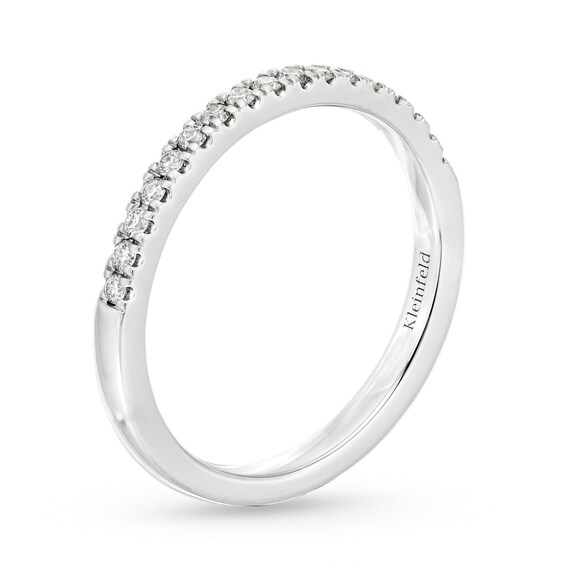 KleinfeldÂ® x Zales 1/5 CT. T.w. Certified Lab-Grown Diamond Anniversary Band in Platinum (F/Vs2)