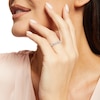 Thumbnail Image 2 of Kleinfeld® x Zales 1/2 CT. T.W. Certified Lab-Grown Diamond Double Row Anniversary Band in Platinum (F/VS2)
