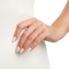 Thumbnail Image 1 of Kleinfeld® x Zales 1/5 CT. T.W. Certified Lab-Created Diamond Anniversary Band in 18K Rose Gold (F/VS2)