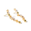 Thumbnail Image 5 of PDPAOLA™ at Zales Labradorite and Multi-Color Cubic Zirconia Drop Earrings in Sterling Silver with 18K Gold Plate