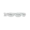 Thumbnail Image 4 of Kleinfeld® x Zales 1/4 CT. T.W. Certified Lab-Grown Diamond Twist Anniversary Band in Platinum (F/VS2)