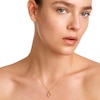 Thumbnail Image 4 of PDPAOLA™ at Zales Multi-Color "P" Pendant in Sterling Silver with 18K Gold Plate