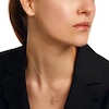 Thumbnail Image 2 of PDPAOLA™ at Zales Multi-Color "Q" Pendant in Sterling Silver with 18K Gold Plate