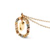 Thumbnail Image 3 of PDPAOLA™ at Zales Multi-Color "O" Pendant in Sterling Silver with 18K Gold Plate