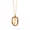 Thumbnail Image 4 of PDPAOLA™ at Zales Multi-Color "U" Pendant in Sterling Silver with 18K Gold Plate