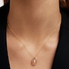 Thumbnail Image 6 of PDPAOLA™ at Zales Multi-Color "U" Pendant in Sterling Silver with 18K Gold Plate