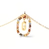 Thumbnail Image 3 of PDPAOLA™ at Zales Multi-Color "G" Pendant in Sterling Silver with 18K Gold Plate