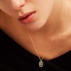 Thumbnail Image 6 of PDPAOLA™ at Zales Multi-Color "G" Pendant in Sterling Silver with 18K Gold Plate