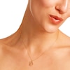 Thumbnail Image 5 of PDPAOLA™ at Zales Multi-Color "F" Pendant in Sterling Silver with 18K Gold Plate