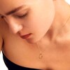Thumbnail Image 7 of PDPAOLA™ at Zales Multi-Color "F" Pendant in Sterling Silver with 18K Gold Plate