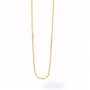 Thumbnail Image 0 of PDPAOLA™ at Zales 1.0mm Snake Chain Necklace in Solid Sterling Silver  with 18K Gold Plate – 15.75"