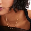 Thumbnail Image 1 of PDPAOLA™ at Zales 1.0mm Snake Chain Necklace in Solid Sterling Silver  with 18K Gold Plate – 15.75"