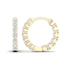 Thumbnail Image 0 of 1 CT. T.W. Diamond Inside-Out Hoop Earrings in 10K Gold