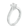 Thumbnail Image 3 of 1 CT. T.W. Certified Diamond Engagement Ring in 14K White Gold (I/I1)